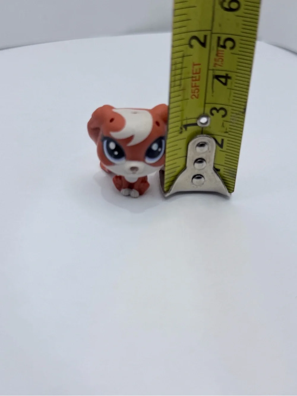 Small Pets Brown & White Puppy Figurine - Collectible Toy LPS